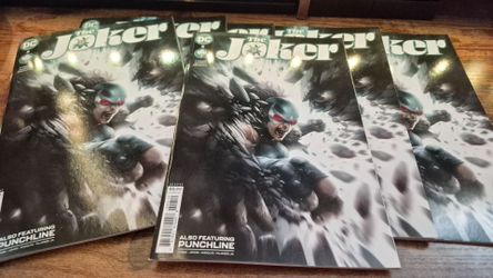 DC The Joker #2 Second Printing Comic Lot (7 Copies)