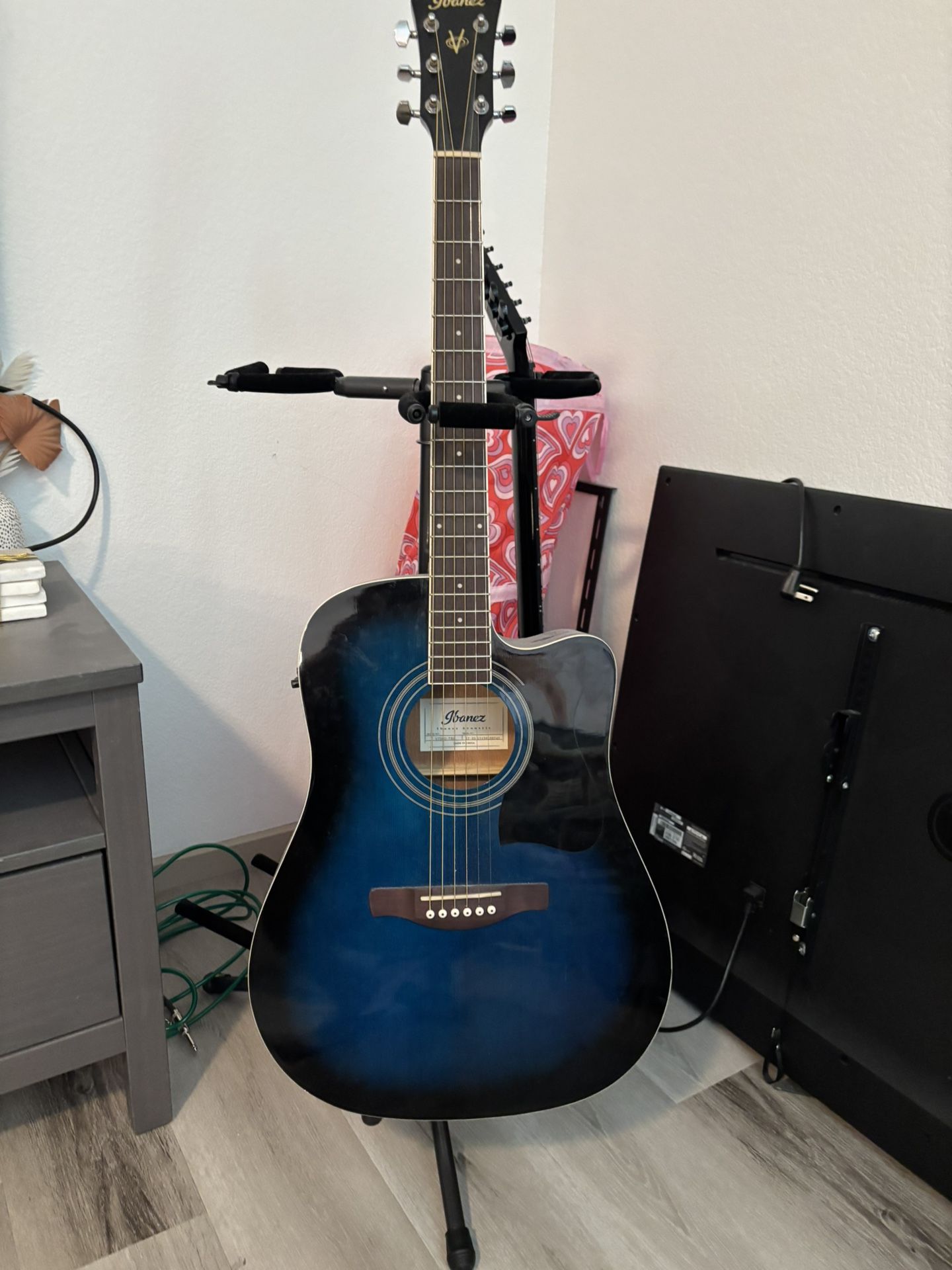 Acoustic and Electric Guitar