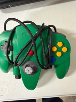 Green Nintendo 64 Controller