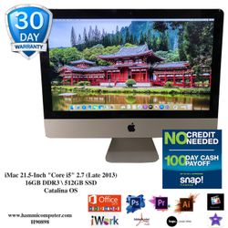 iMac 21.5-Inch "Core i5" 2.7 (Late 2013) 16GB/ 512GB SSD "H90898"