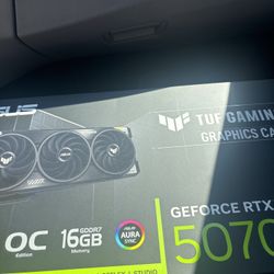 5070 TI OC TUF GAMING GRAPHICS CARD 