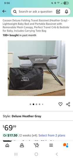 Primo Travel Bassinet Like New