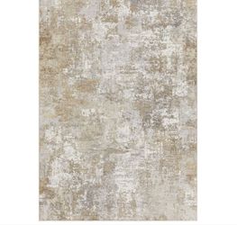 New!✨ Beautiful 9x12 modern abstract washable area rug