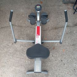 BodyTrac: Glider Row Machine.
