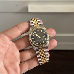 Authentic Rolex Datejust 2 Tone 36mm