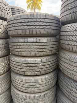 195/65r15 Michelin tires en excelentes condiciones de vida las 4
