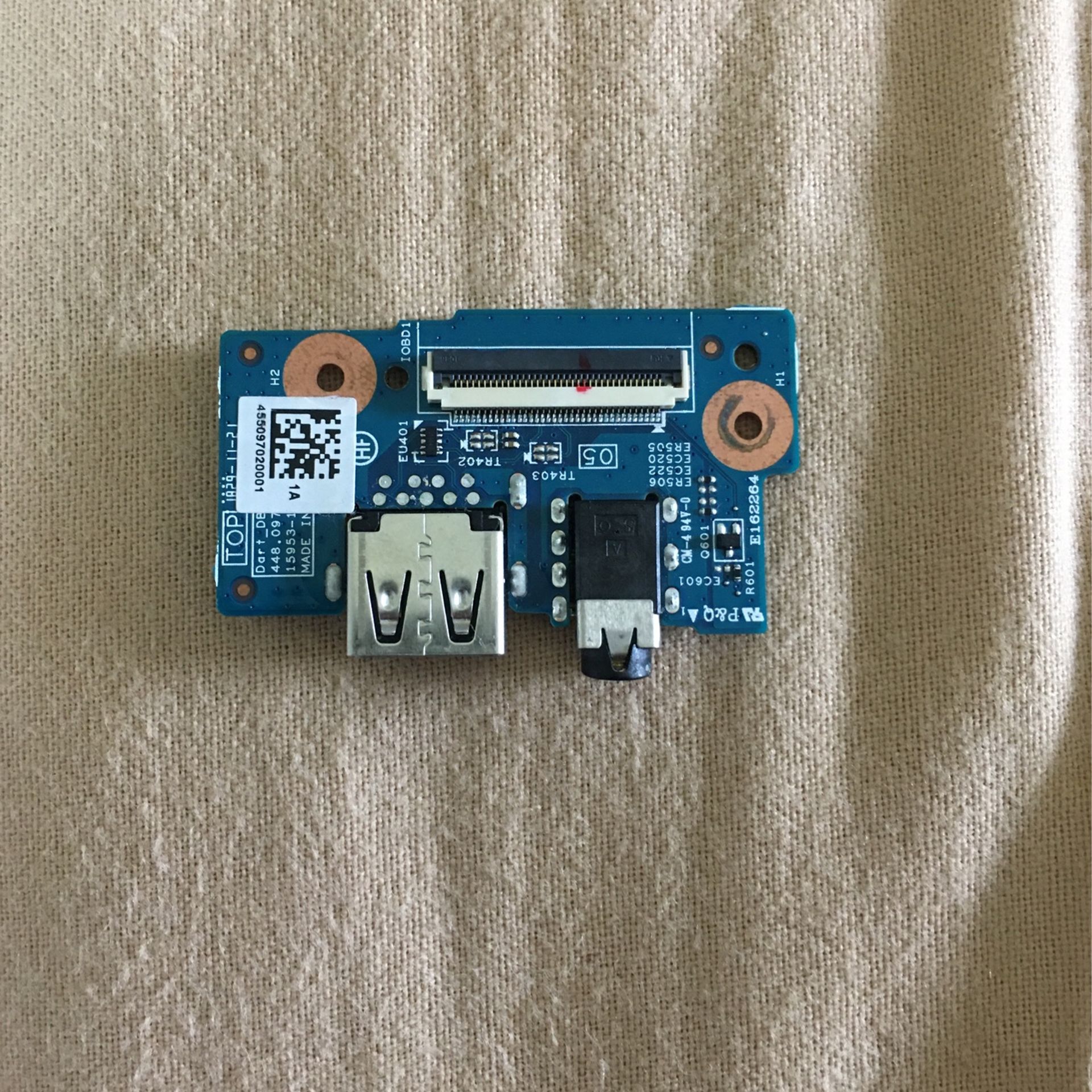 USB and Audio Jack Board For HP Chromebook