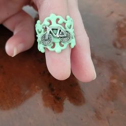 Mint Bicycle Adjustable Ring