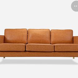 Albany park Vegan Leather Couch 