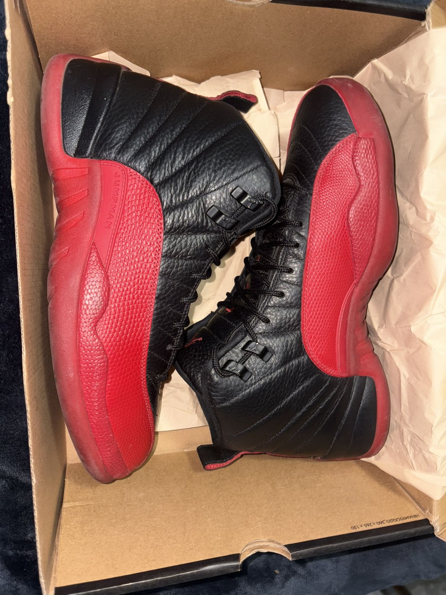 Jordan 12 flu game