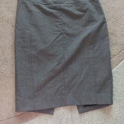 Two Pencil Skirts (Black And Grey)