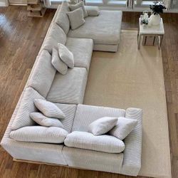Color Options Fast Delivery Living Room Furniture Modular Corduroy Sectional Couch Set Extra Discount Code RSG 
🔥🔥 Mention OfferUp for this Special 