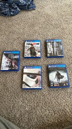 PS4 games brand new ( look at description!)