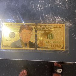 100 Dollar Trump Bill