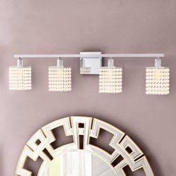 2 Brand New In Box Glamorous Sparkling Bling Glam Beautiful Light Fixture