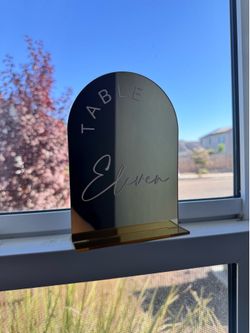 Wedding Table Numbers