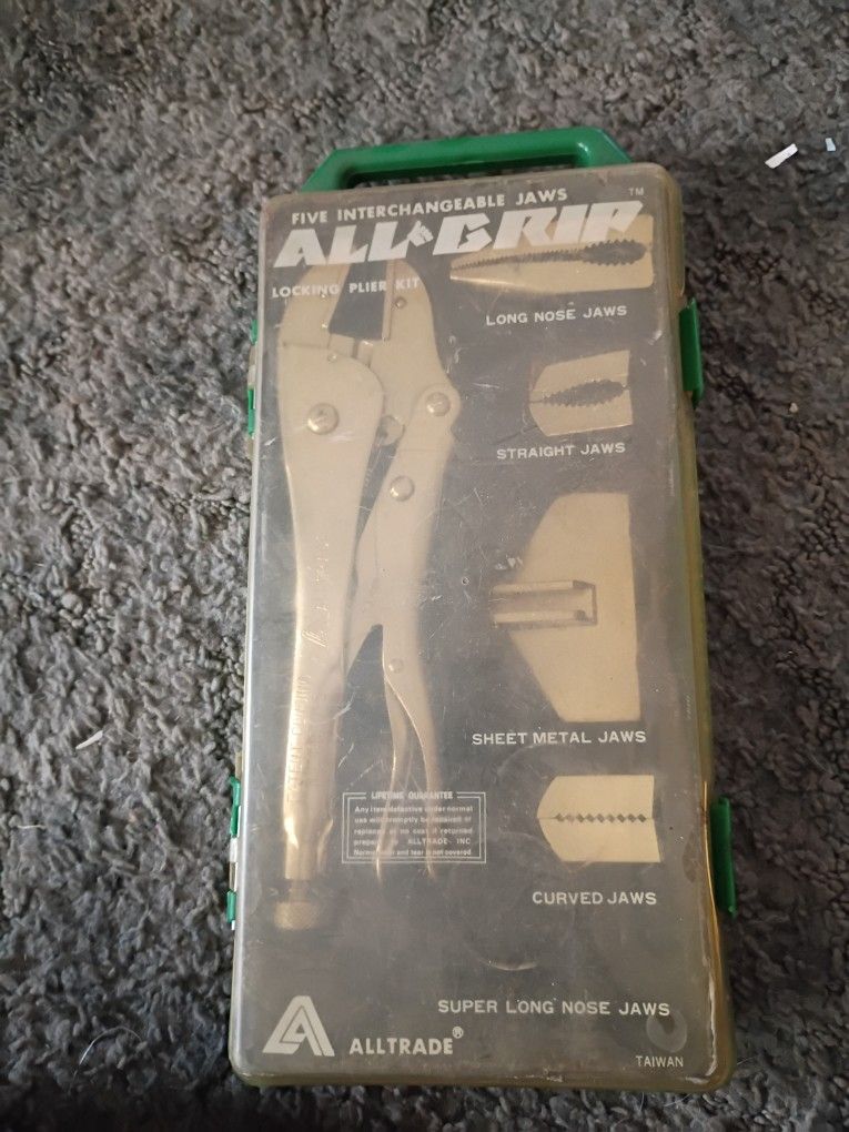 All Grip Locking Plier Kit (CASH ONLY)