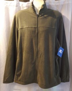 NWT Men's Starter Fleece Jacket sz XL