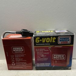 Power Wheels 6volt Battery