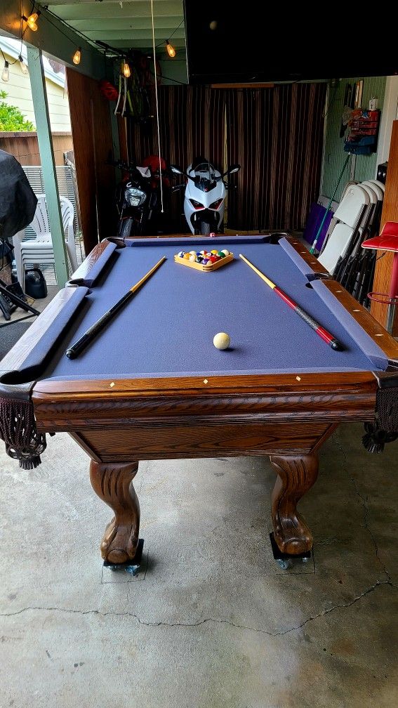 Pool Billiard Table