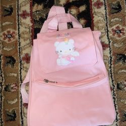 Hello kitty mini pink backpack