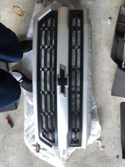 2016-18 Chevy Silverado mesh grille insert (trex)