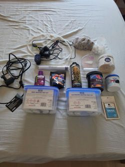 Salt water aquarium supplies