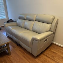 3 Seater Leather Sofa