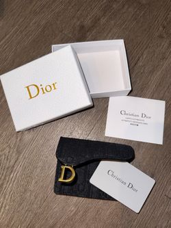Christian Dior Black Wallet
