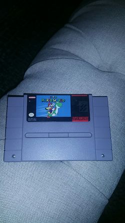 Super Mario World cartridge