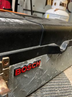BOSCH Resistant Steel and Plastic Tool Box