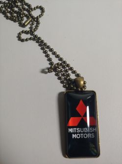 Pendant necklace mitsubishi motors