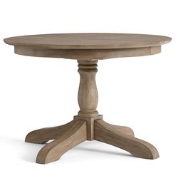 Pottery Barn Dining Set – Owen Pedestal Table + 4 Bradford Chairs