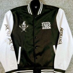 Mens Metallica Bomber Jacket XL 