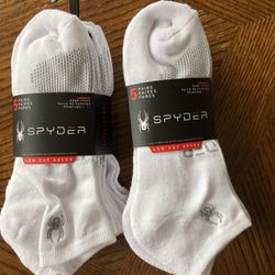 NWT Spyder Men’s Low Cut Socks 10 pairs 