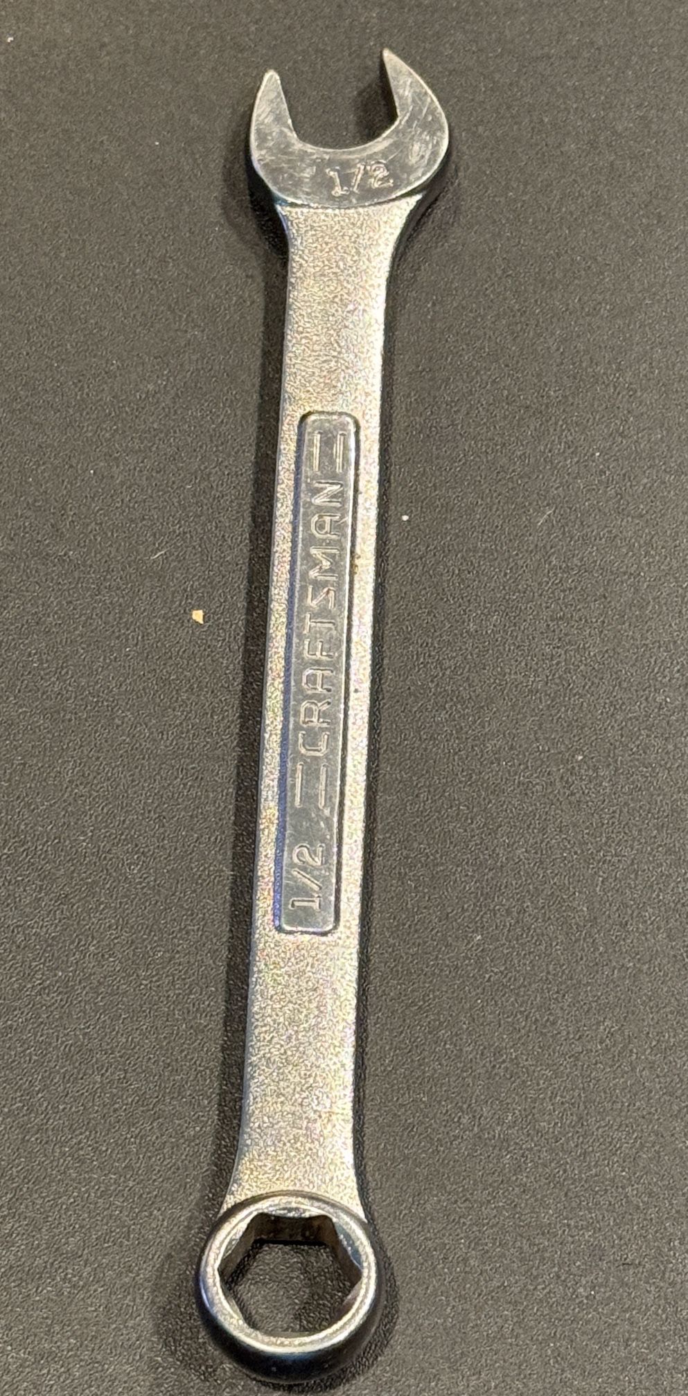 Vintage Craftsman 1/2" Combination Wrench, 6 Point, 44385, VA Series, USA