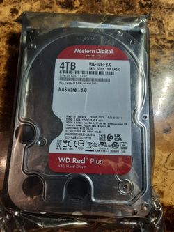 Western Digital 4 TB Hard Drive Nasware 3.0