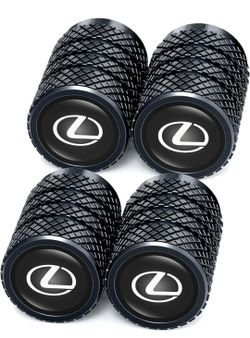 NEW! 4PC LEXUS METAL UNIVERSAL  VALVE STEM CAPS & FREE USA SHIPPING 
