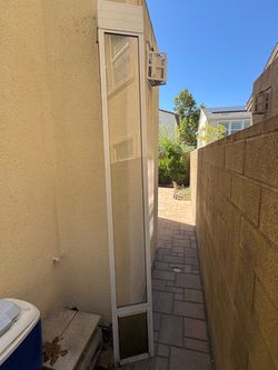 Tall doggie door size small