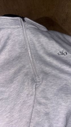 Grey alo quarter zip