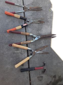 Yard tools all for $30.00, some need Sharpened, Read On.