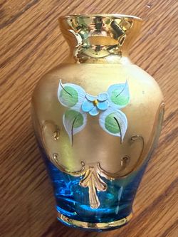 Hand blown vase