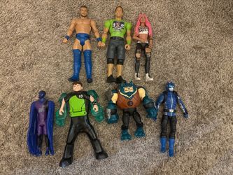 Mixed Action Figure Lot of 7