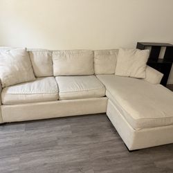 Sectional Couch With Pull Out Bed (Queen) 