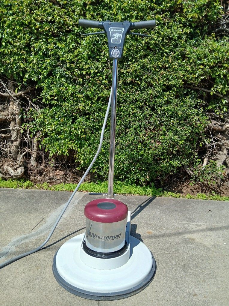 Minuteman Commercial Floor Carpet Tile Cleaner Scrubber Polisher Sander
