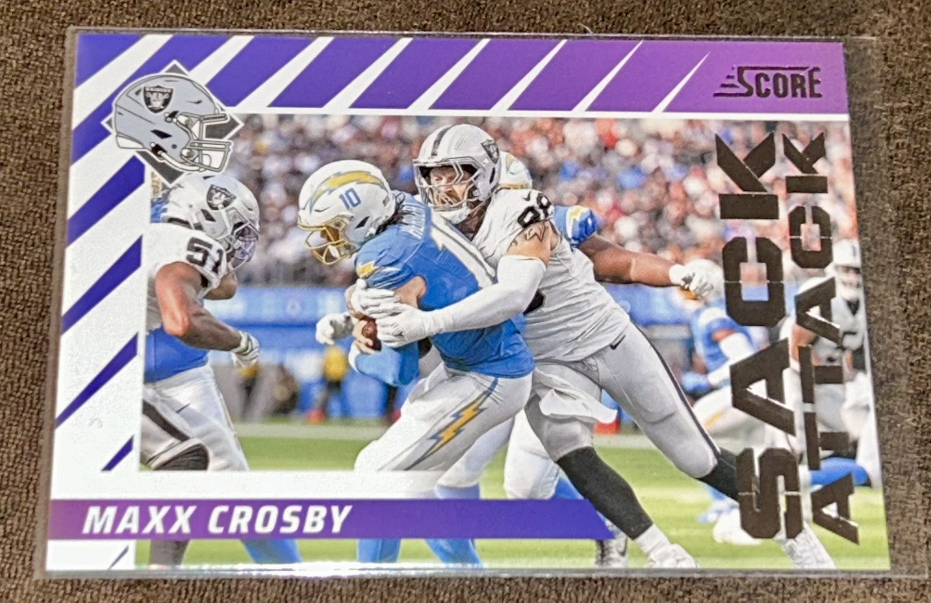 Maxx Crosby Sack Attack 2024 Score