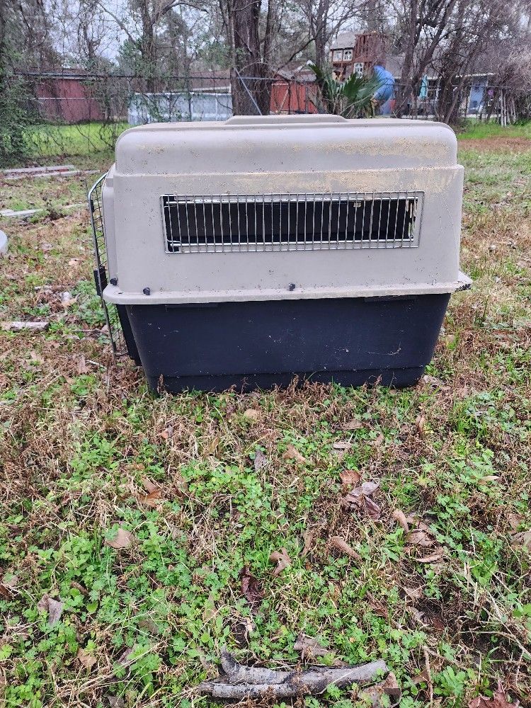Large Dog Cage And House