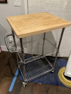 Rolling Island/Bakers Rack