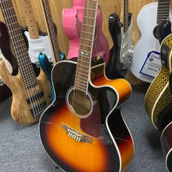 TAKAMINE GJ720E-12-BSB ACOUSTIC ELECTRIC 12 STRING