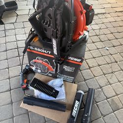 ECHO 216 MPH 517 CFM 58.2cc Gas 2-Stroke Backpack Leaf Blower with Tube Throttle